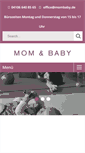 Mobile Screenshot of mombaby.de